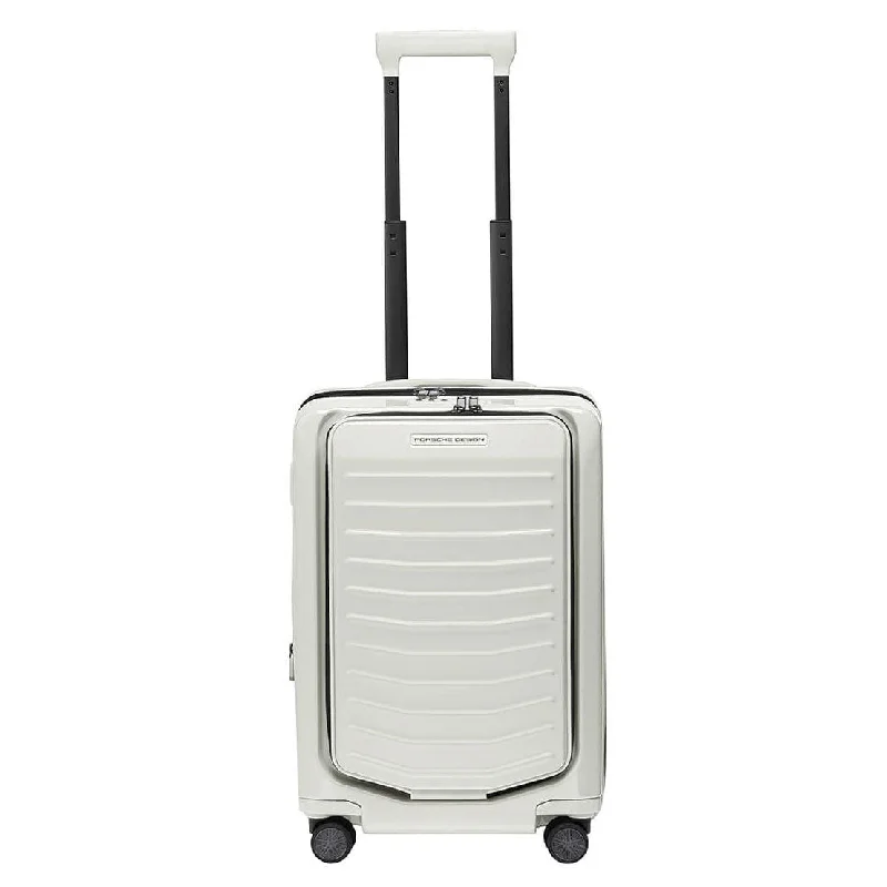 Suitcase for lightweight travel-Porsche Design Roadster Hardside 21" Spinner Expandable - White