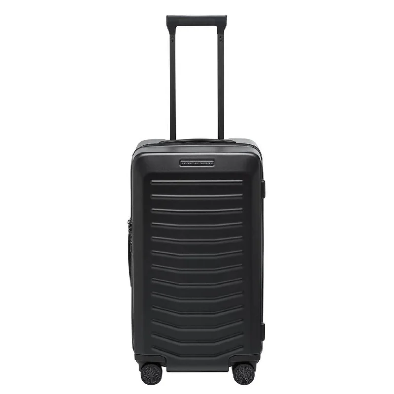 Suitcase for urban commuting-Porsche Design Roadster Hardside 26" Spinner Trunk - Matte Black