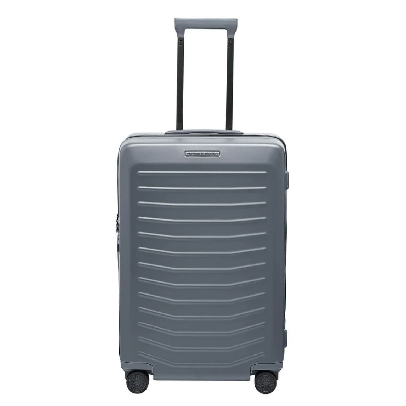 Suitcase for family trips-Porsche Design Roadster Hardside 27" Spinner Expandable - Matte Anthracite