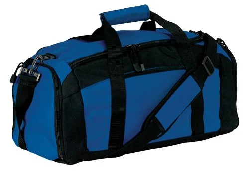 Suitcase with adjustable handles-Port & Company Gym Bag, Royal