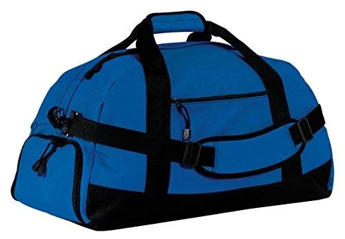 Suitcase with anti-slip handles-Port & Company Luggage-And-Bags Improved Basic Large Duffel Osfa Royal