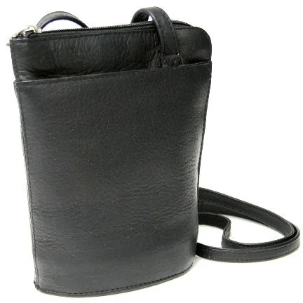 Crossbody with dual straps-Royce Leather Lightweight Crossbody Bag