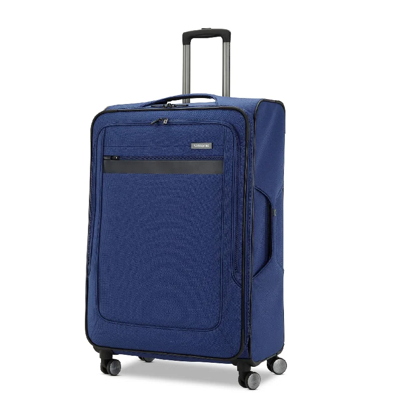 Suitcase with sleek logos-Samsonite Ascella 3.0 Large Expandable Spinner