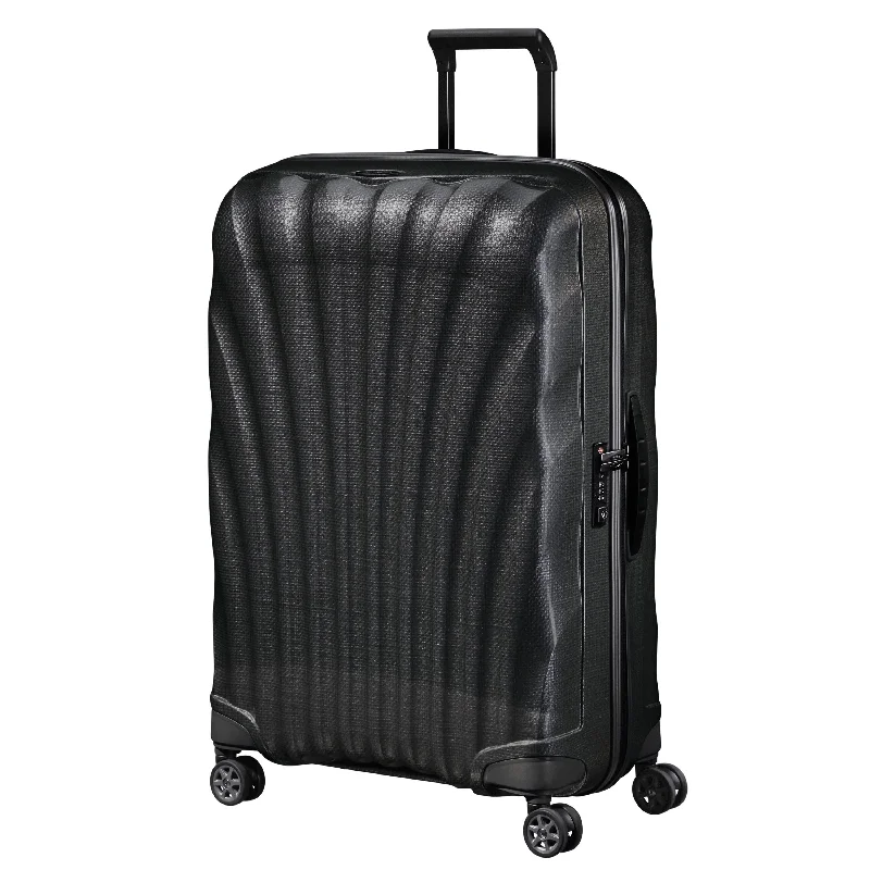 Suitcase for outdoor use-Samsonite Black Label C-Lite Large Spinner Black