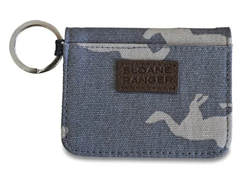 Suitcase for small items-Sloane Ranger Grey Horse Id Case