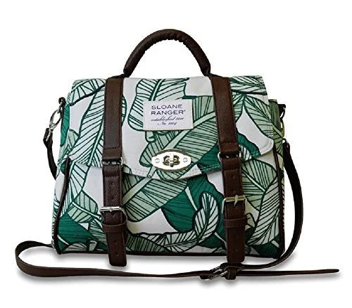 Suitcase for beach vacations-Sloane Ranger Top Handle (Banana Leaf)