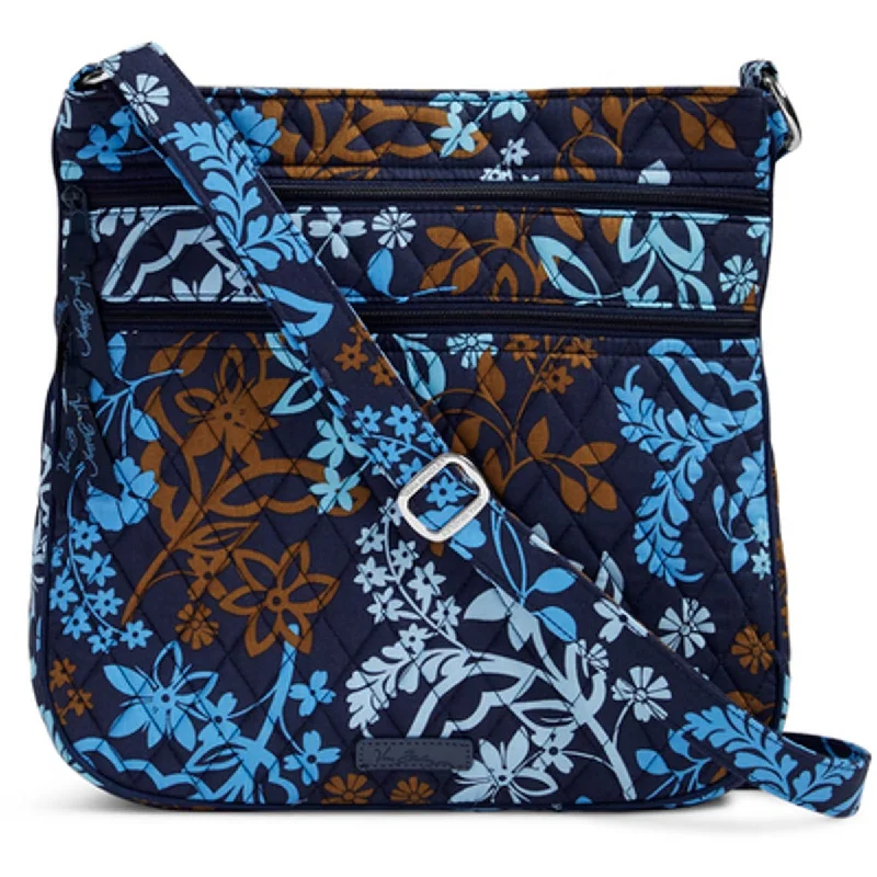 Crossbody for adventure-Vera Bradley Triple Zip Hipster Crossbody