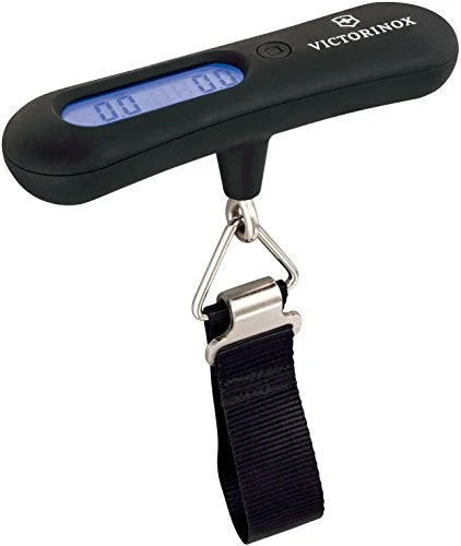 Suitcase for beach vacations-Victorinox Digital Luggage Scale, Black, One Size