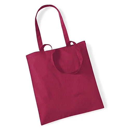 Suitcase for extended trips-Westford Mill Shopping Bag For Life. - Cranberry