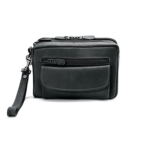 Suitcase for daily travel-Winn International Mens Leather Compact Organizer Ii