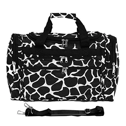 Duffle Bags for study abroad-World Traveler 22-Inch Travel Duffle Bag, Giraffe