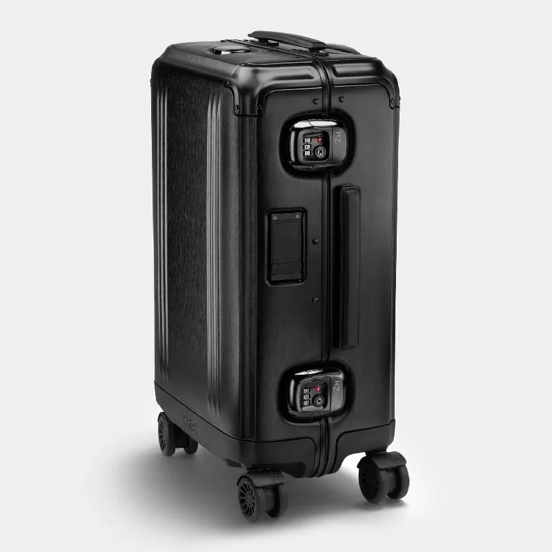 Suitcase for urban travel-Zero Halliburton Pursuit Aluminum Continental Carry-On Case